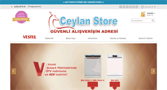 Desktop Screenshot of ceylanstore.com